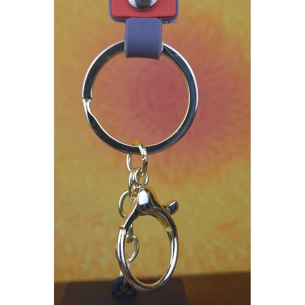Steve Minecraft Video Game Keychain‎ Backpack 3D PVC Wristlet